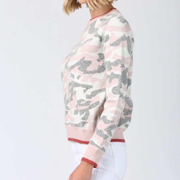 NWT - Fate Pink Camo Sweater - Picture 4 of 5